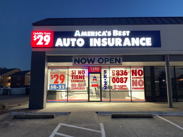 Americas Best Auto Insurance | 1350 Northwest Hwy #119, Garland, TX 75041 | Phone: (972) 836-0087