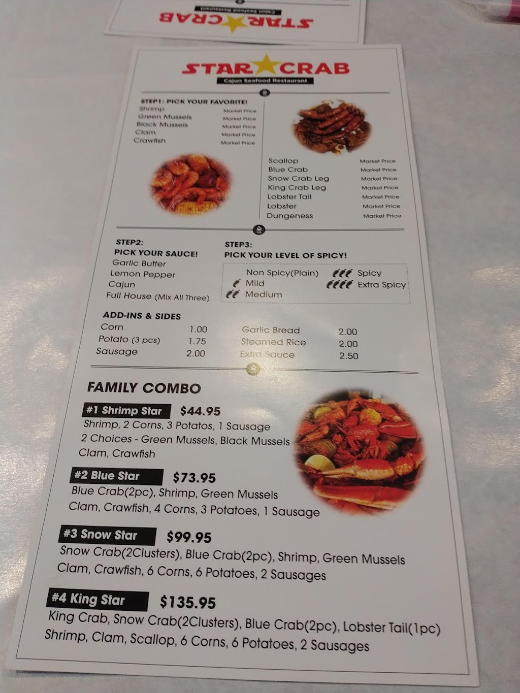 Star Crab | 8949 Washington Blvd, Pico Rivera, CA 90660, USA | Phone: (562) 463-0619