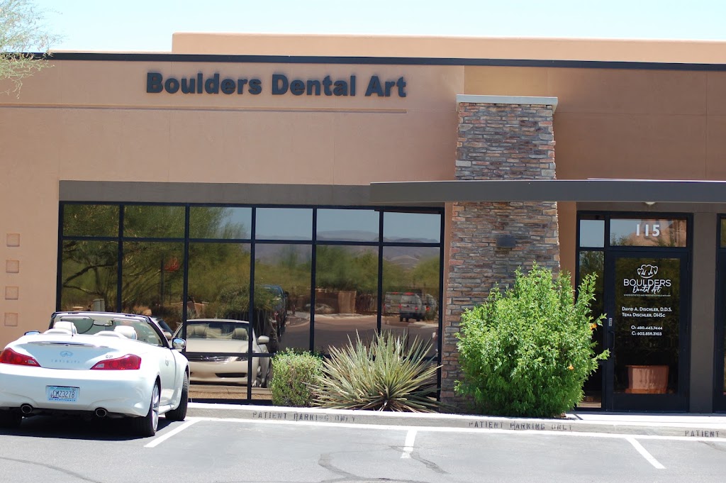 David A Dischler DDS, Boulders Dental Art | 33755 N Scottsdale Rd Ste 115, Scottsdale, AZ 85266, USA | Phone: (480) 443-7444