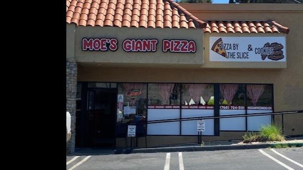 Moe’s Giant Pizza | 1250 S Santa Fe Ave STE E, Vista, CA 92084, USA | Phone: (760) 724-5111