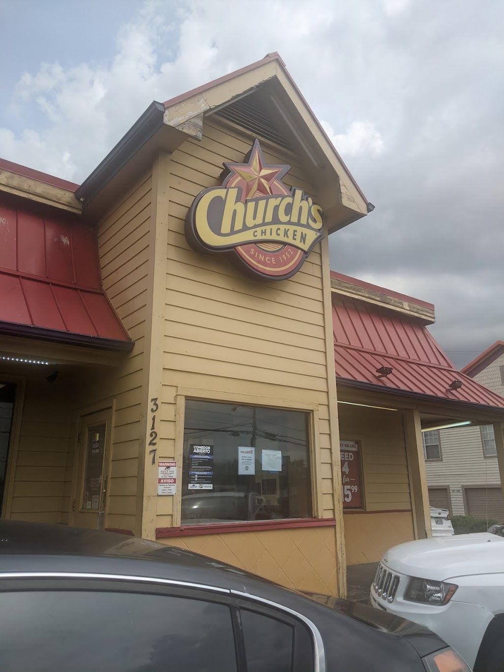 Churchs Chicken | 3127 Dickerson Pike, Nashville, TN 37207, USA | Phone: (615) 226-5532