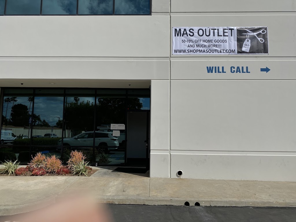 MAS Outlet Inc | 1800 E Walnut Ave, Fullerton, CA 92831, USA | Phone: (714) 519-3383