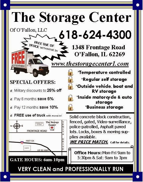 The Storage Center of OFallon | 1348 Frontage Rd, OFallon, IL 62269 | Phone: (618) 624-4300