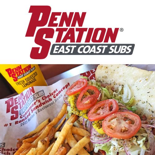 Penn Station East Coast Subs | 304 Brighton Park Blvd, Frankfort, KY 40601, USA | Phone: (502) 695-8007