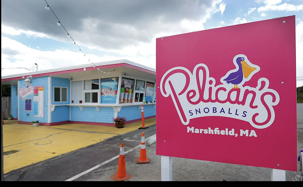 Pelicans Snoballs | 17 Dyke Rd, Marshfield, MA 02050, USA | Phone: (781) 882-1006