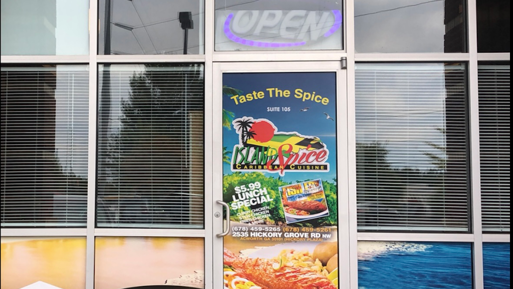 Island Spice | 2535 Hickory Grove Rd NW, Acworth, GA 30101, USA | Phone: (678) 459-5261