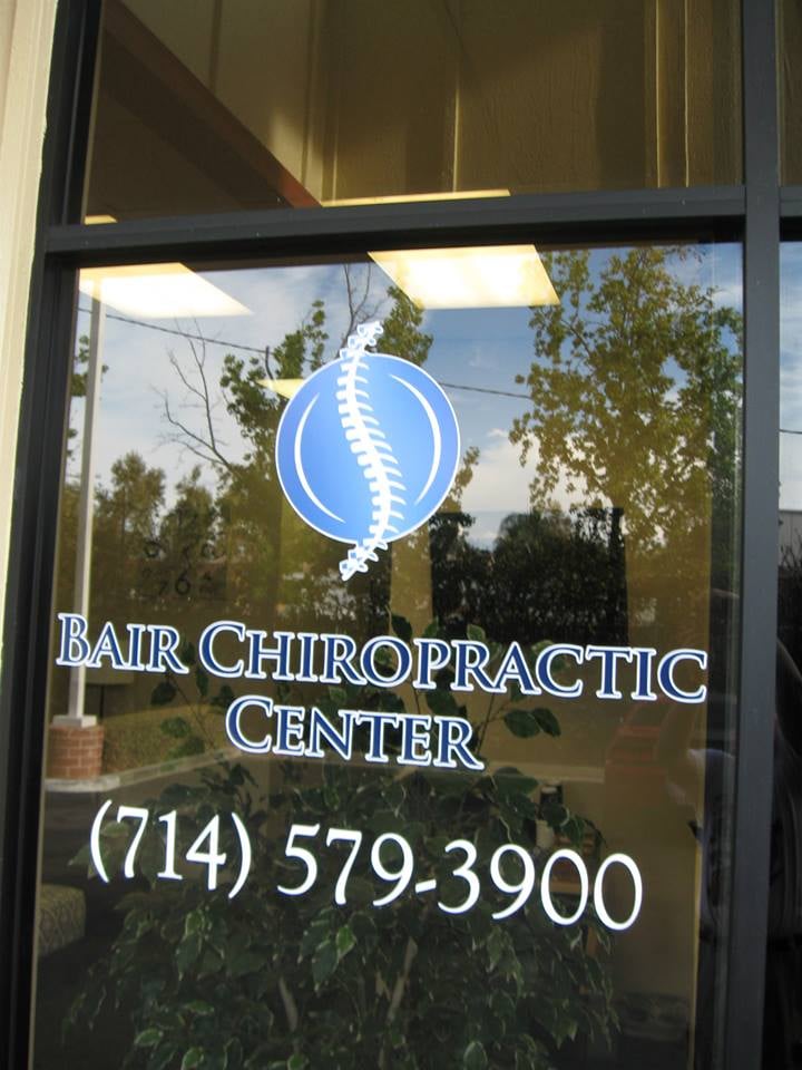 Bair Chiropractic Center | 4811 Eureka Ave, Yorba Linda, CA 92886 | Phone: (714) 579-3900