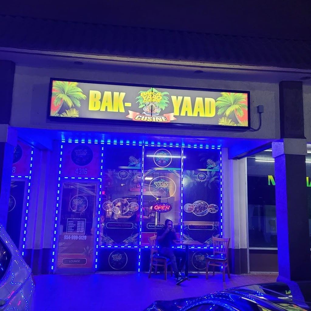 BAK A YAAD CUISINE | 4316 N State Rd 7, Lauderdale Lakes, FL 33319, USA | Phone: (954) 652-1764