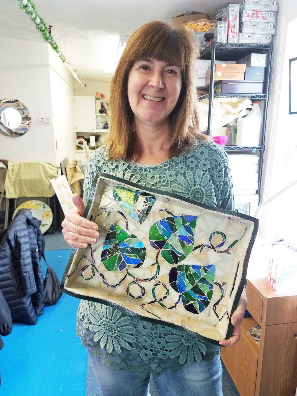 Cheryl Cohen Mosaics Art Center | 360 Woodland St, Holliston, MA 01746 | Phone: (508) 612-4183