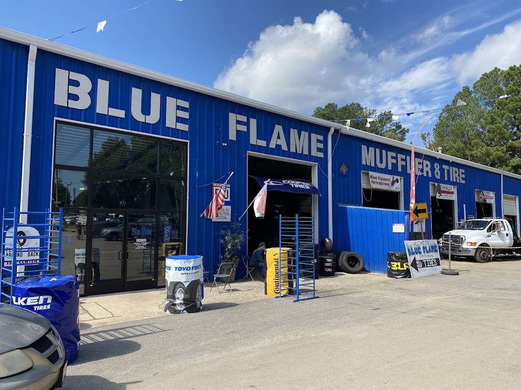 Blue Flame Muffler & Tire | 4211 Capital Blvd, Raleigh, NC 27604, USA | Phone: (919) 431-1666