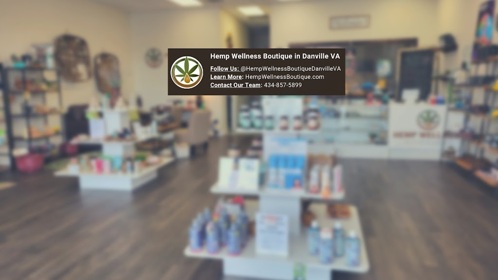 Hemp Wellness Boutique | 418 Trade St Ste. G, Danville, VA 24541, USA | Phone: (434) 857-5899