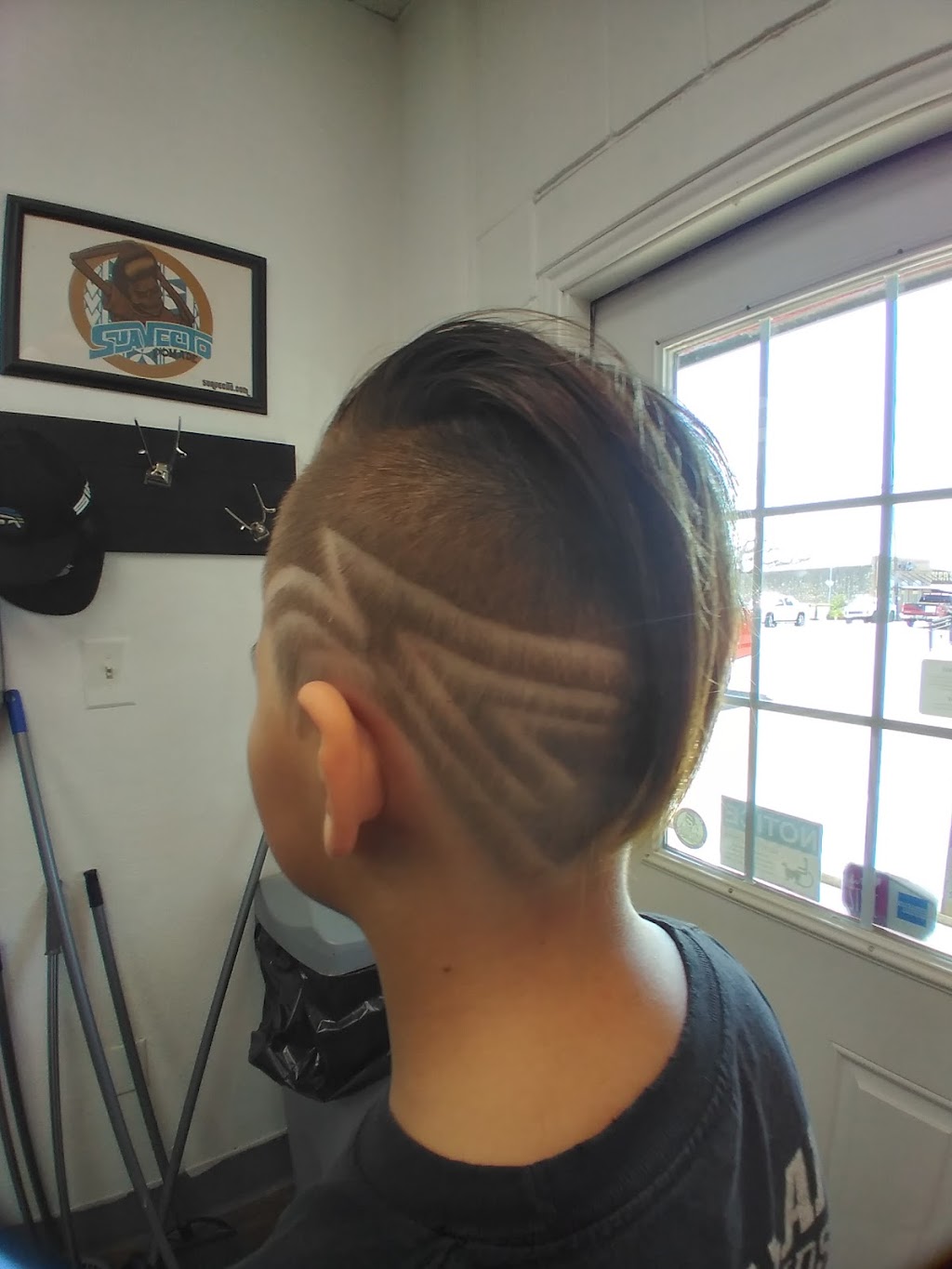 The Hair Stop Barber & Salon LHTX | 100 E Myrtle Ln, Liberty Hill, TX 78642, USA | Phone: (512) 778-9333