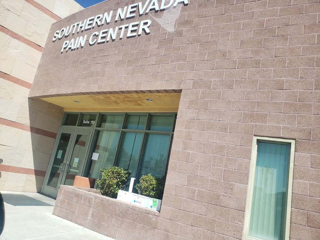 Southern Nevada Pain Center | 6950 W Desert Inn Rd #110, Las Vegas, NV 89117, USA | Phone: (702) 259-5550