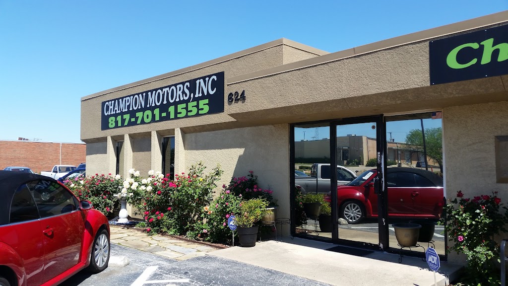 Champion Motors, Inc. | 624 N Great SW Pkwy, Arlington, TX 76011, USA | Phone: (817) 701-1555