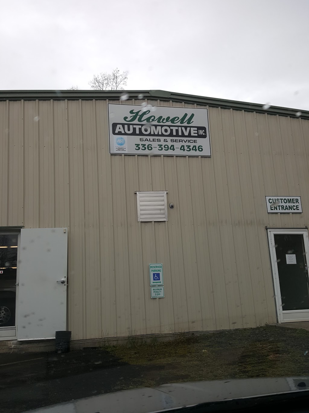 Howell Automotive | 1724 Gibbs Rd, Reidsville, NC 27320, USA | Phone: (336) 394-4346