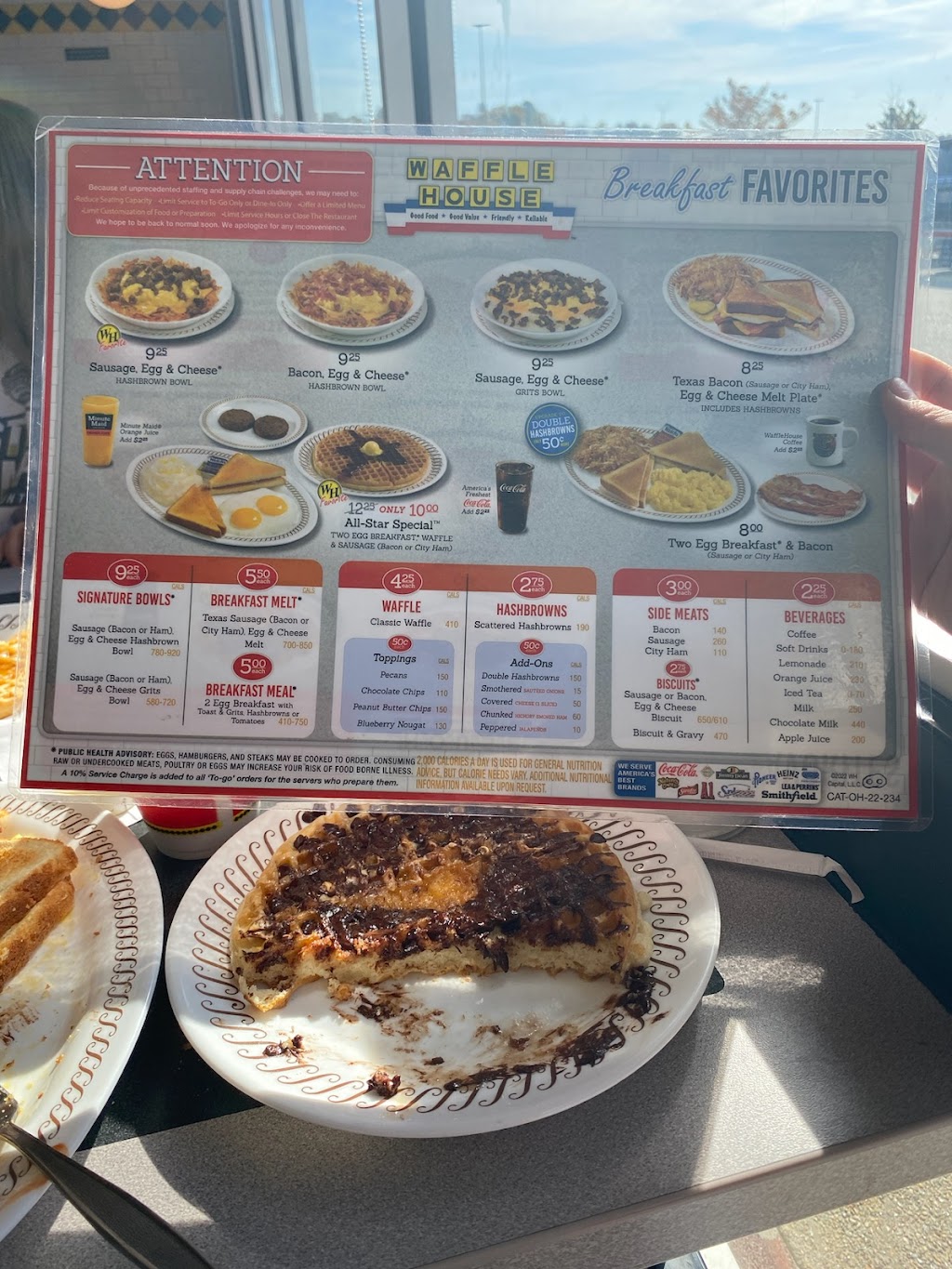 Waffle House | 1225 Hamilton Lebanon Rd, Monroe, OH 45050, USA | Phone: (513) 539-8372