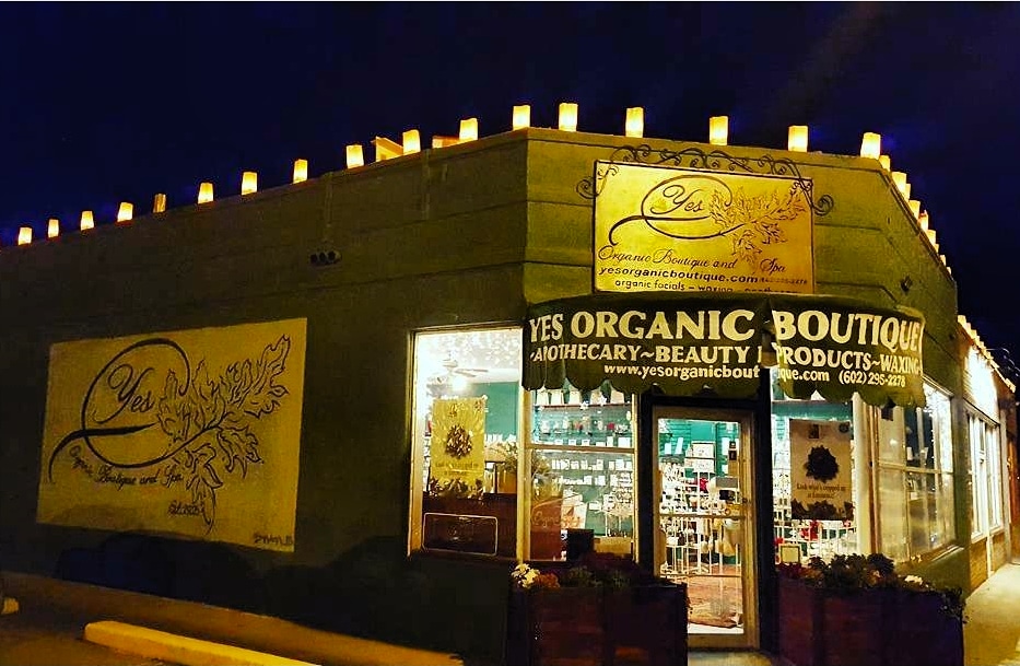Yes Organic Boutique and Spa | 3420 Lomas Blvd NE, Albuquerque, NM 87106, USA | Phone: (602) 295-2278