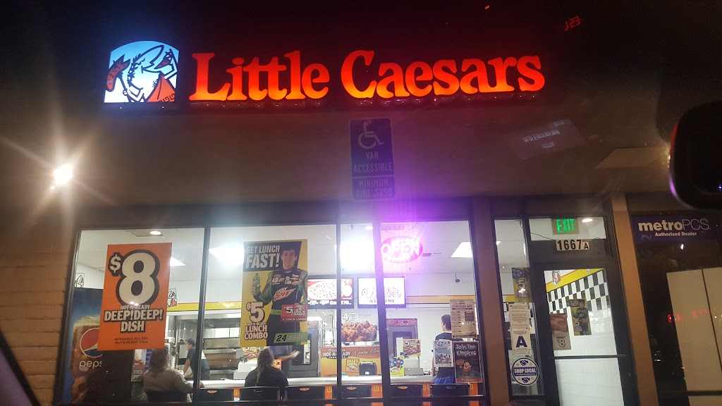 Little Caesars Pizza | 1667 E 6th St, Beaumont, CA 92223, USA | Phone: (951) 845-1777