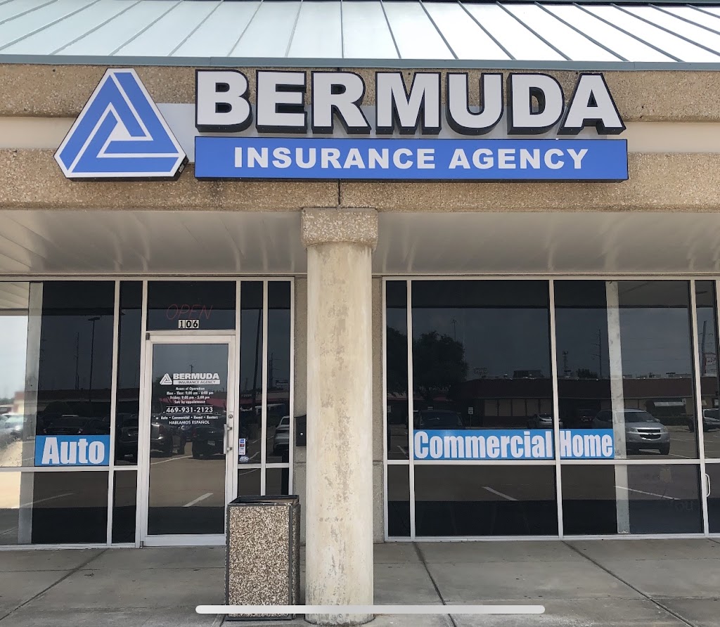 Bermuda Insurance Agency | 1901 Northwest Hwy Suite 106, Garland, TX 75041, USA | Phone: (469) 931-2123