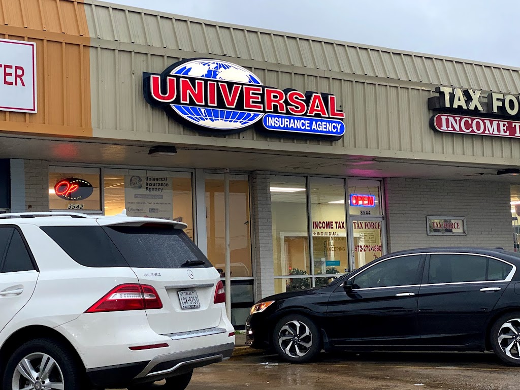 Universal Insurance Agency | 3542 W Walnut St, Garland, TX 75042, USA | Phone: (972) 859-0330