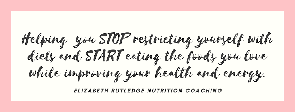 Elizabeth Rutledge Nutrition Coaching | 17830 Bear Creek Farm Rd NE, Woodinville, WA 98077, USA | Phone: (425) 232-6089