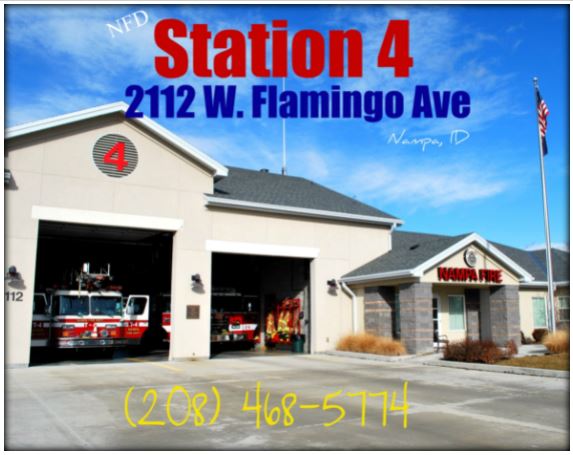 Nampa Fire Department Station 4 | 2112 W Flamingo Ave, Nampa, ID 83651, USA | Phone: (208) 468-5774