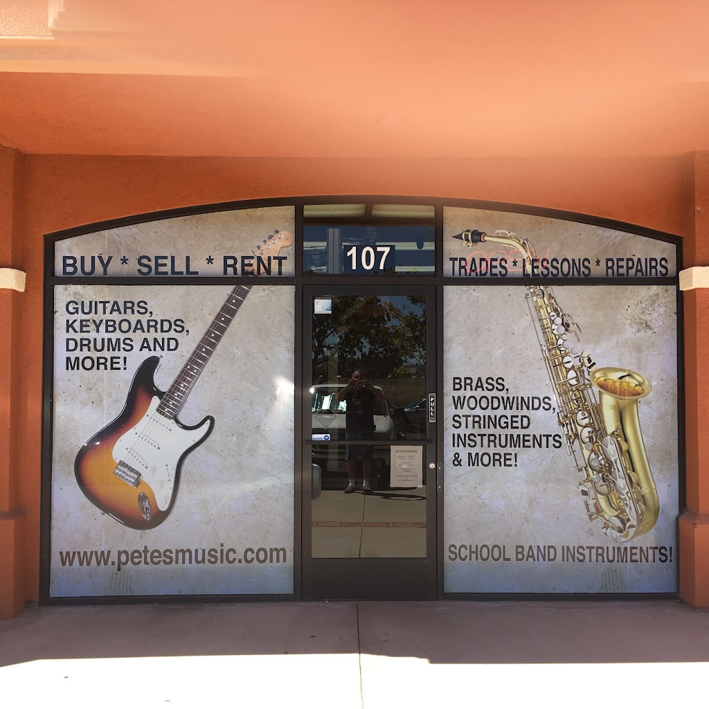 Petes Music & Guitar Shop | 29800 Bradley Rd, Menifee, CA 92586, USA | Phone: (951) 301-8088