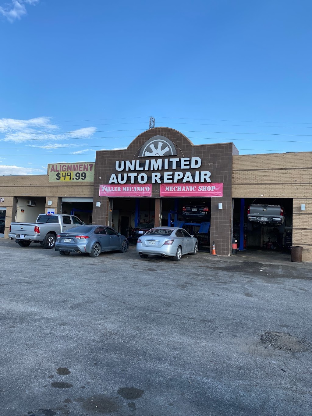 Unlimited Auto Repair | 11504 Garland Rd, Dallas, TX 75218, USA | Phone: (214) 324-3830