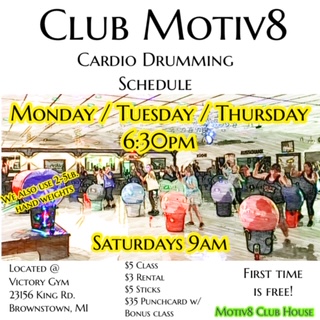Club Motiv8 | 23156 King Rd, Brownstown Charter Twp, MI 48183, USA | Phone: (517) 918-8001