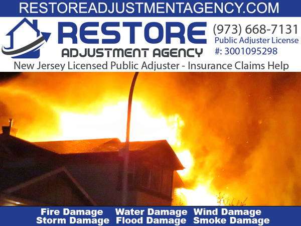 Restore Adjustment Agency | 57 Radtke Rd, Randolph, NJ 07869, USA | Phone: (973) 668-7131