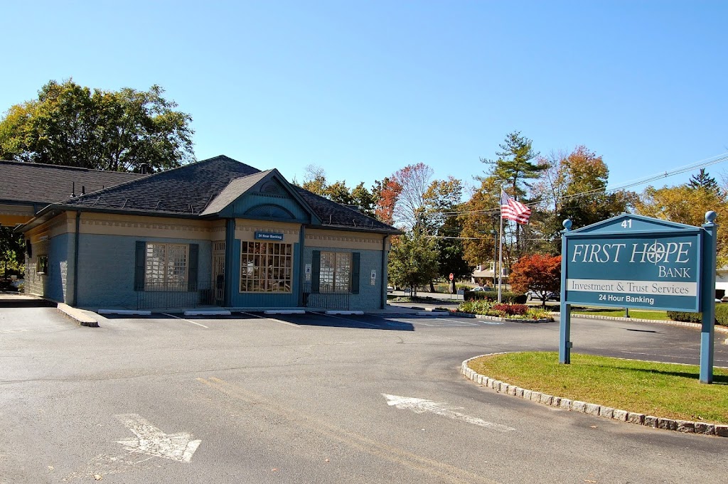 First Hope Bank | 41 US-46, Hackettstown, NJ 07840, USA | Phone: (908) 813-3119