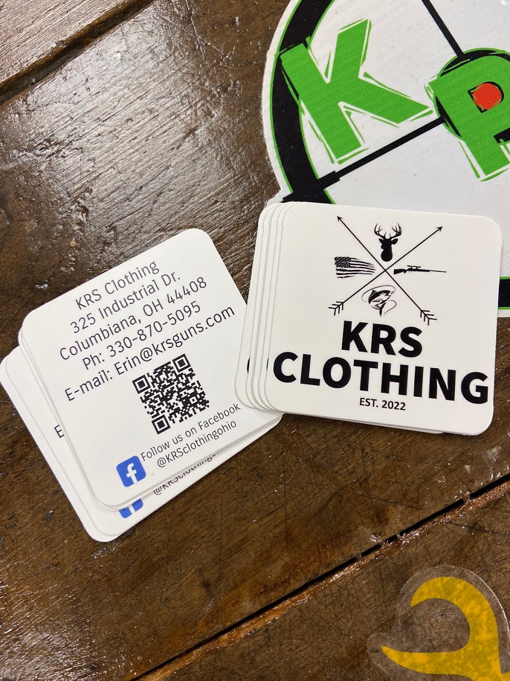 KRS Clothing | 325 Industrial Dr, Columbiana, OH 44408, USA | Phone: (330) 870-5095