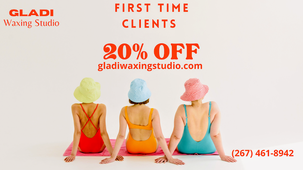 Gladi Waxing Studio | 1745 S Easton Rd Ste 9B, Doylestown, PA 18901, USA | Phone: (267) 461-8942