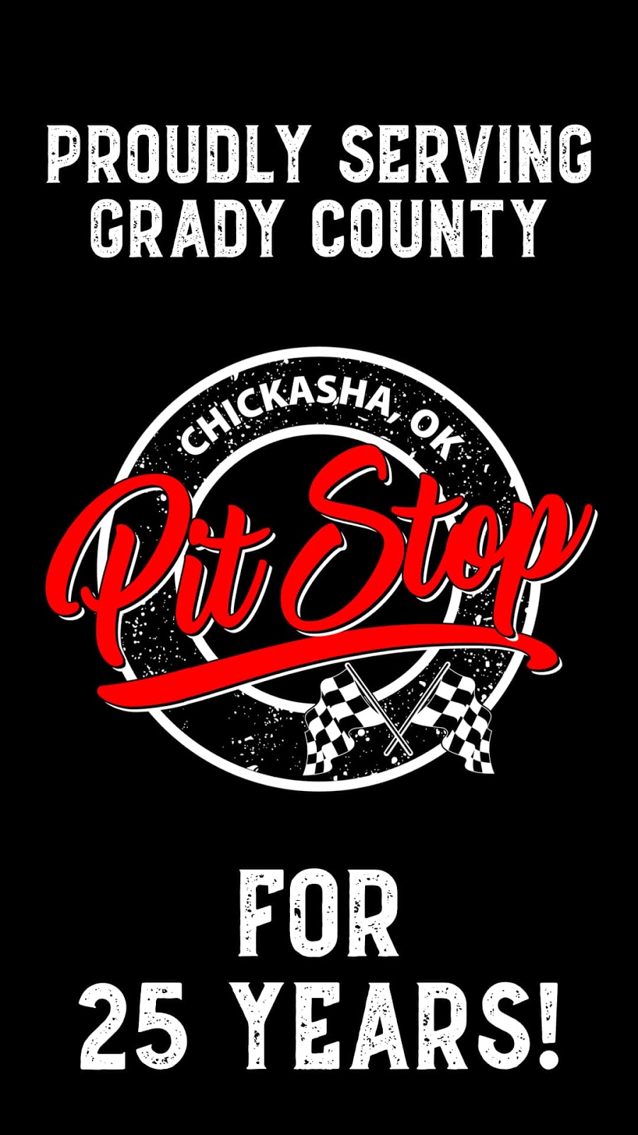 Pit Stop | 406 W Country Club Rd, Chickasha, OK 73018, USA | Phone: (405) 224-6685