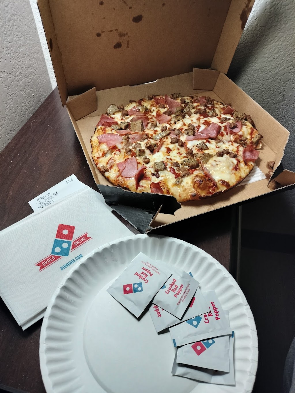 Dominos Pizza | 7730 N Cortaro Rd Ste 101, Tucson, AZ 85743, USA | Phone: (520) 579-3030