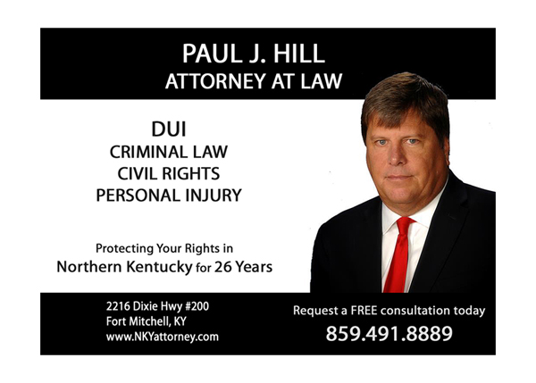 Paul J. Hill, Attorney At Law | 2216 Dixie Hwy # 200, Fort Mitchell, KY 41017, USA | Phone: (859) 491-8889