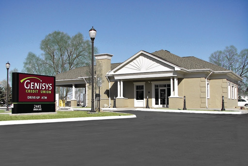 Genisys Credit Union | 2445 Union Lake Rd, Commerce Charter Twp, MI 48382 | Phone: (248) 363-3539