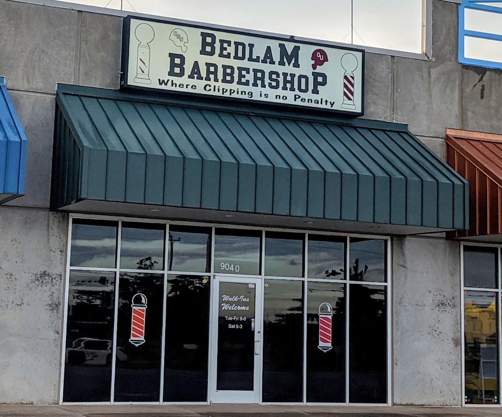 Bedlam Barber Shop | 9040 S Sooner Rd, Oklahoma City, OK 73165 | Phone: (405) 582-2634