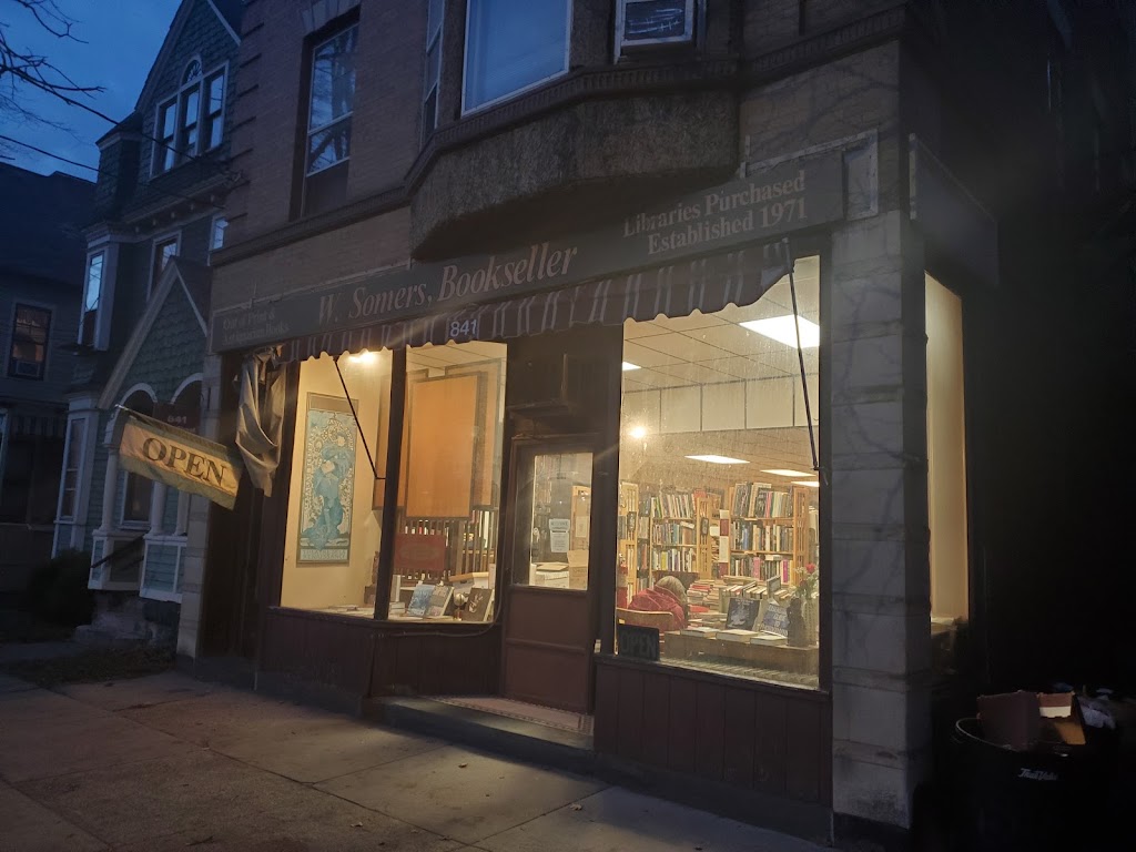 W Somers Bookseller | 841 Union St, Schenectady, NY 12308, USA | Phone: (518) 393-5266