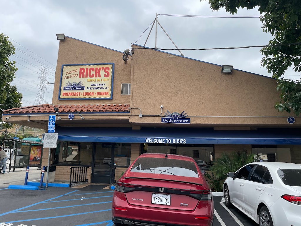 Ricks Drive In & Out | 2400 Fletcher Dr, Los Angeles, CA 90039, USA | Phone: (323) 660-5988