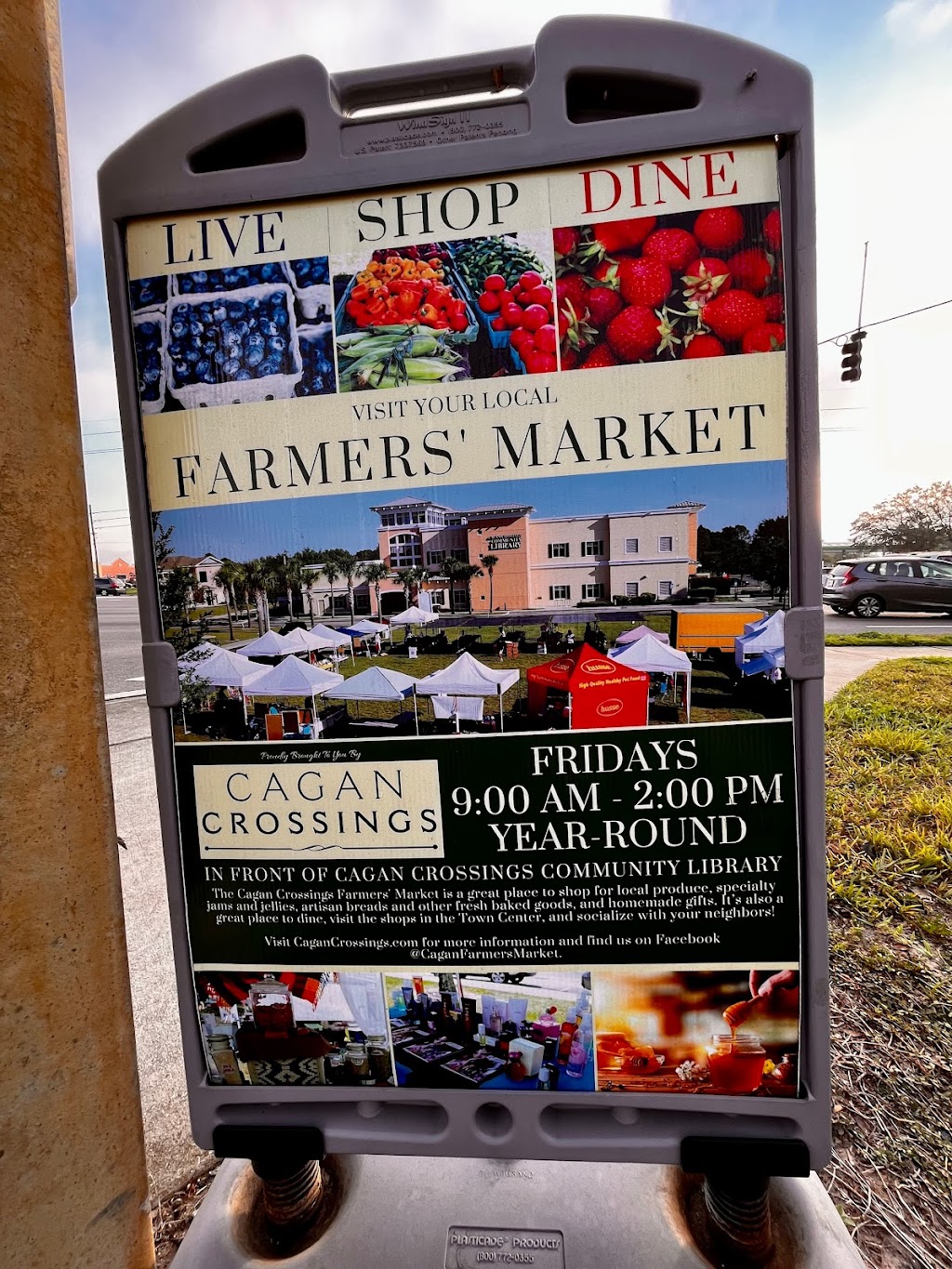 Cagan Crossing Farmers Market | 600 Cagan Park Ave, Clermont, FL 34714 | Phone: (352) 242-2444