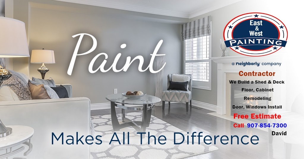 E & W Painting & Contractors | 6843 Brittany Rock Way, Anchorage, AK 99504, USA | Phone: (907) 854-7300