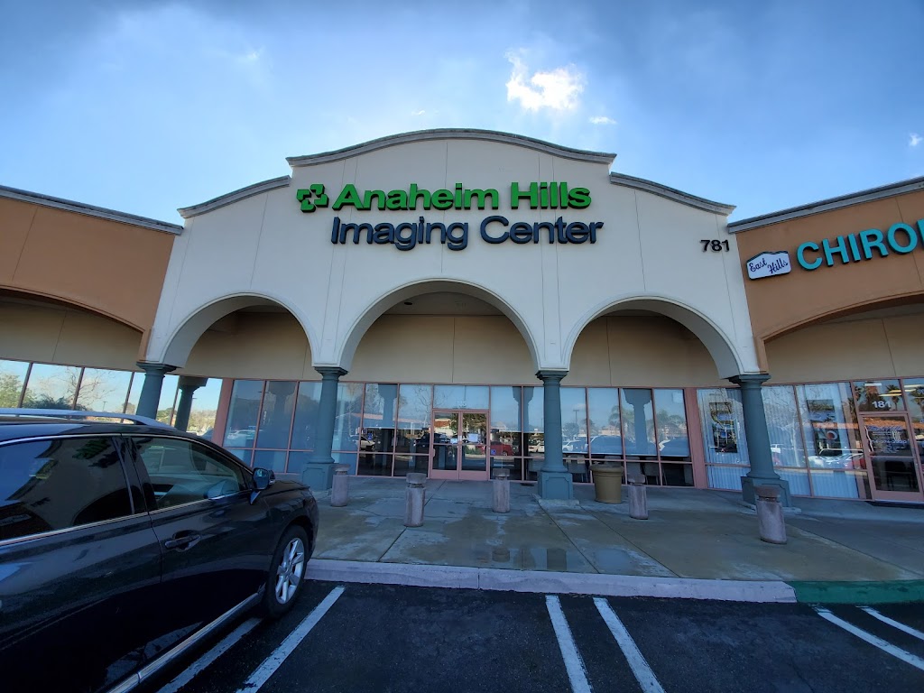 Anaheim Hills Imaging Center | 781 S Weir Canyon Rd, Anaheim, CA 92808, USA | Phone: (714) 282-8160