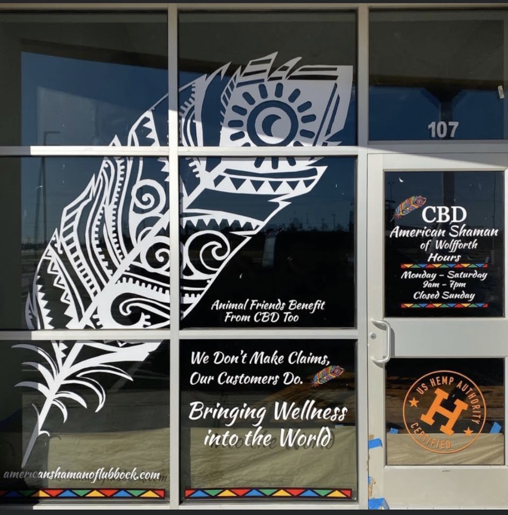 CBD American Shaman of Wolfforth | 602 Donald Preston Dr Suite 107, Wolfforth, TX 79382 | Phone: (806) 855-2172