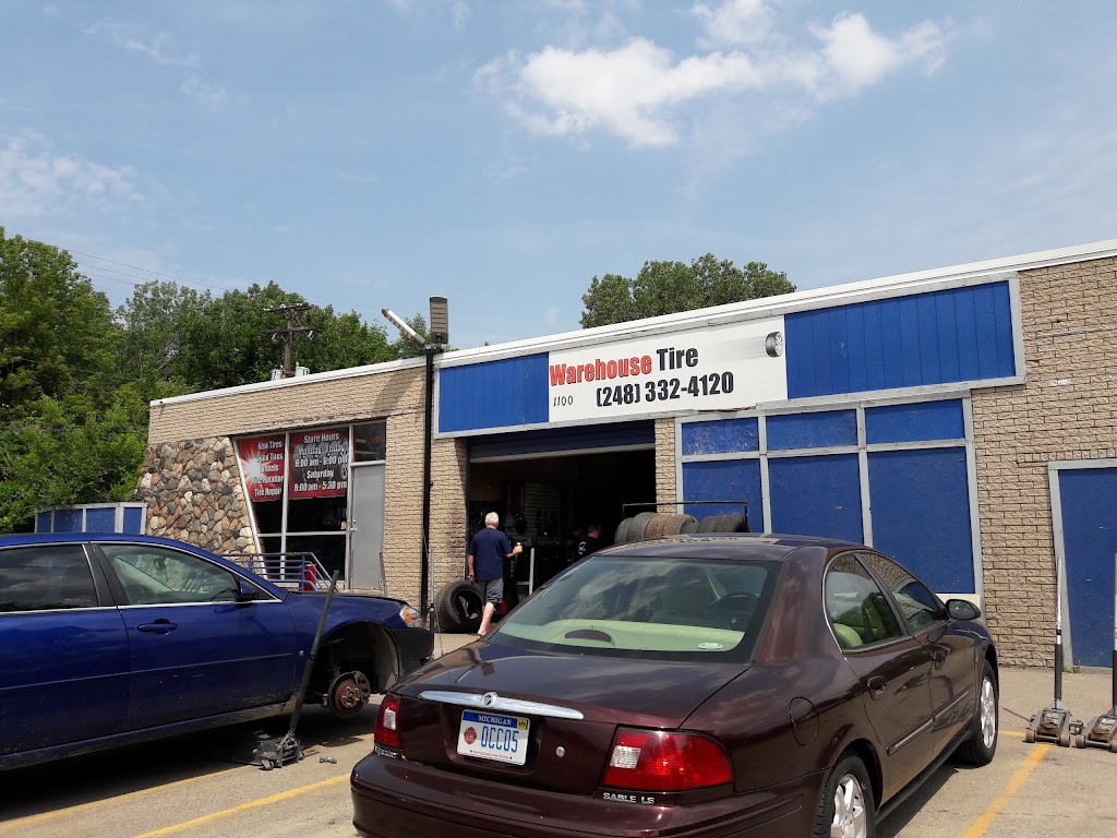 Warehouse Tire | 1100 Cesar E Chavez Ave, Pontiac, MI 48340, USA | Phone: (248) 332-4120