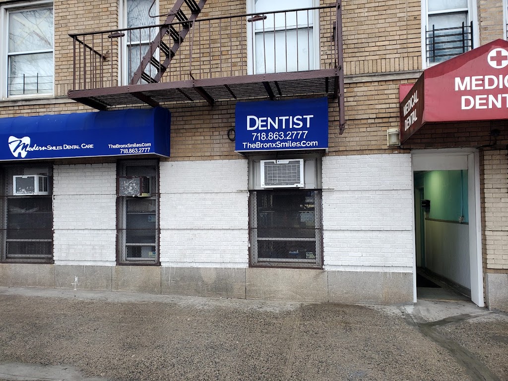 Modern Smiles Dental Care | 1387 Castle Hill Ave, The Bronx, NY 10462, USA | Phone: (718) 962-9324