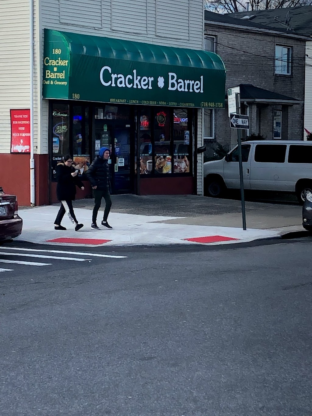 Cracker Barrel Deli | 180 Main St, Staten Island, NY 10307, USA | Phone: (718) 948-1758