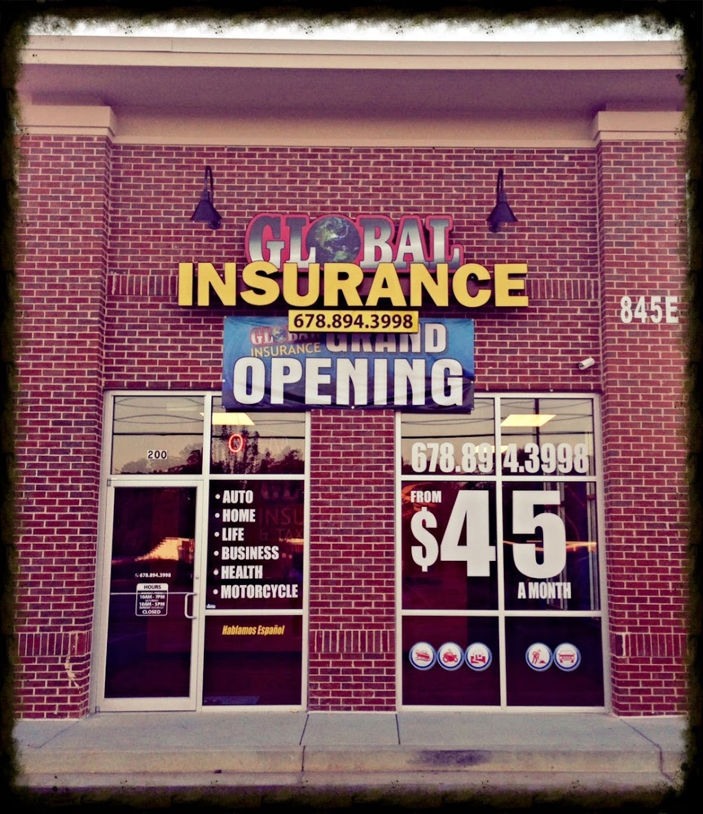 Global Insurance & Associates Inc | 845 Scenic Hwy S #200, Lawrenceville, GA 30045, USA | Phone: (678) 894-3998