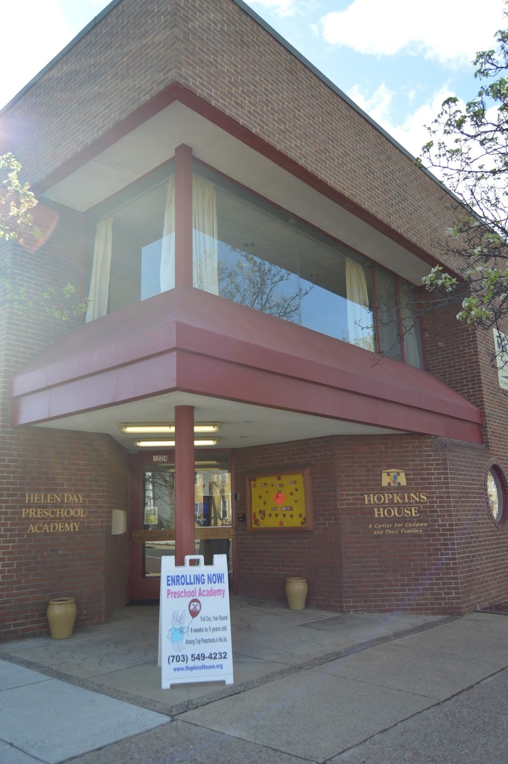 Hopkins House - Helen Day Preschool Academy | 1224 Princess St, Alexandria, VA 22314, USA | Phone: (571) 480-4087