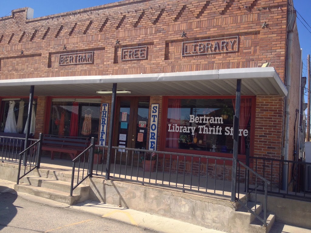 Bertram Library Thrift Store | 140 N S Gabriel St, Bertram, TX 78605, USA | Phone: (512) 355-2609